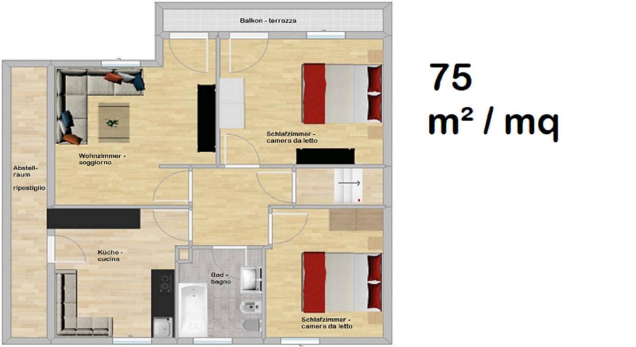 סן קנדידו Appartements Stoll מראה חיצוני תמונה